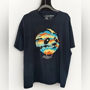 LRG Panda Graphic T Shirt Mens XL Black Lifted Research Group Streetwear Tee